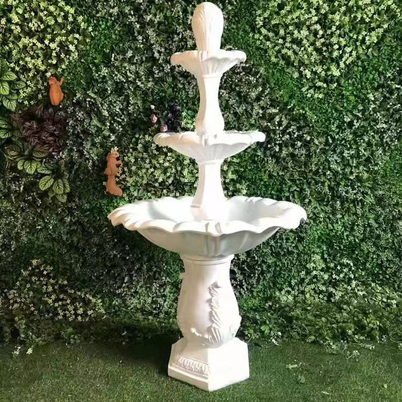 Wedding Fountain - Air mancur fiberglass tipis 2 meter,