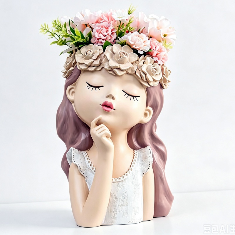Centerpiece Vase Tall - Cetakan Silikon Besar Vas Peri Bunga