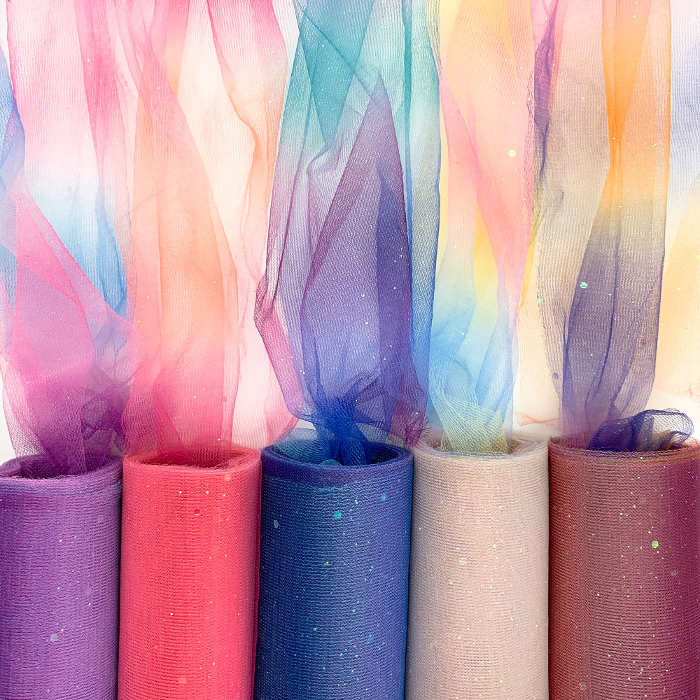 10Yard Gulungan Tulle Glitter  - Table Runner Sequin ulasan dan harga