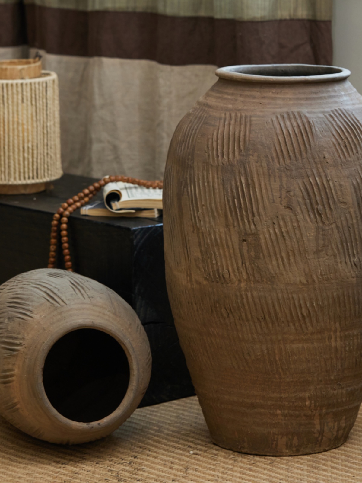 Vas Bunga Terracotta Besar Ber - Centerpiece Vase Tall ulasan dan harga