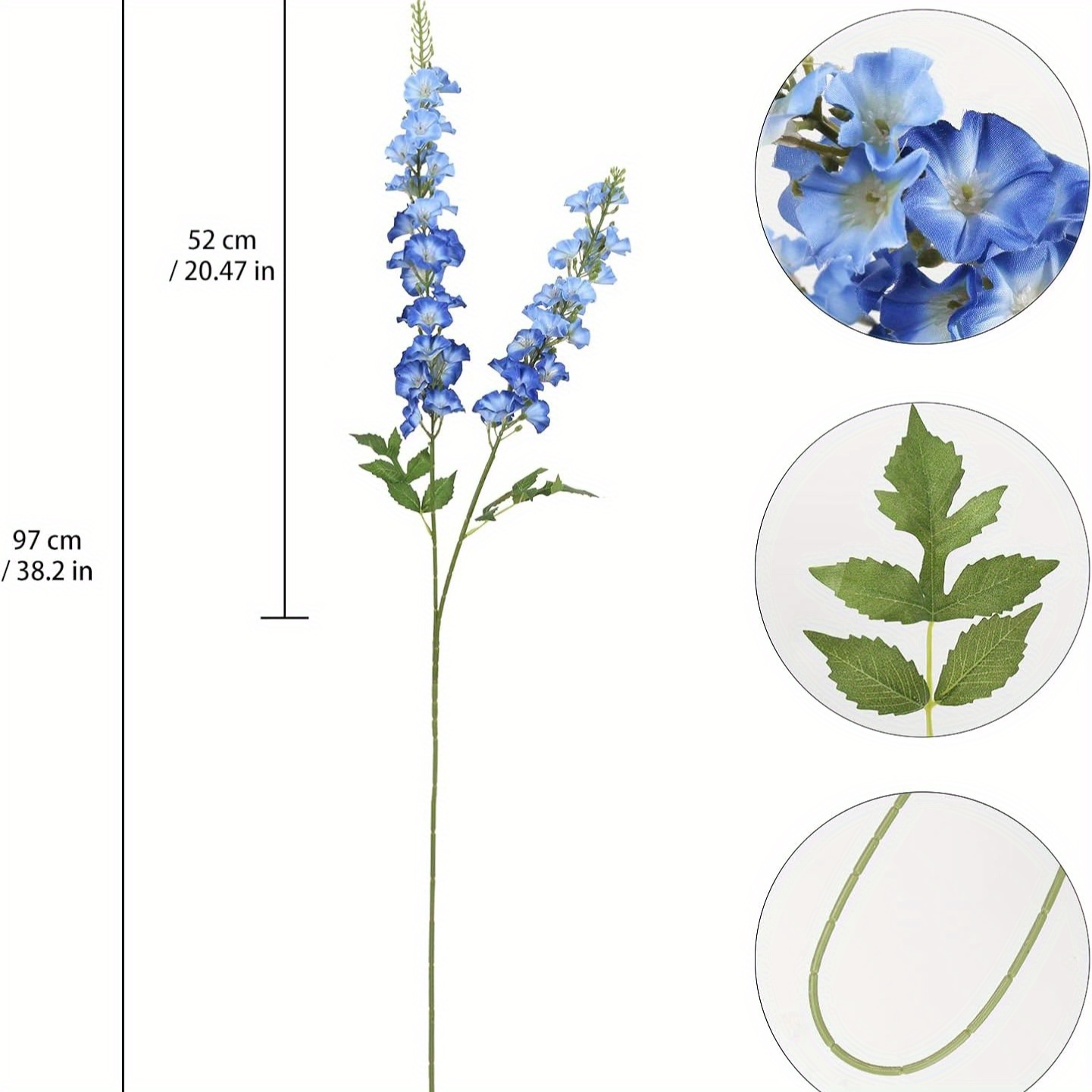 6 Paket Bunga Delphinium Buata - Centerpiece Vase Tall ulasan dan harga