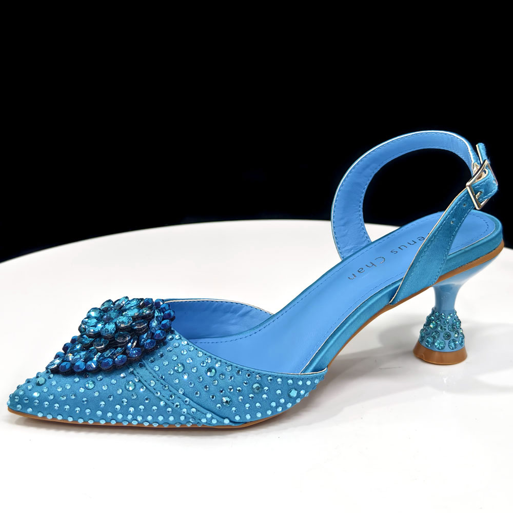 Sepatu Hak Tinggi Kristal Rhin - Wedding Vendor ulasan dan harga