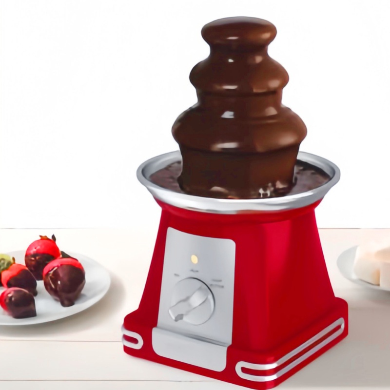Mesin Fondue Cokelat Mini 3 Ti - Wedding Fountain ulasan dan harga